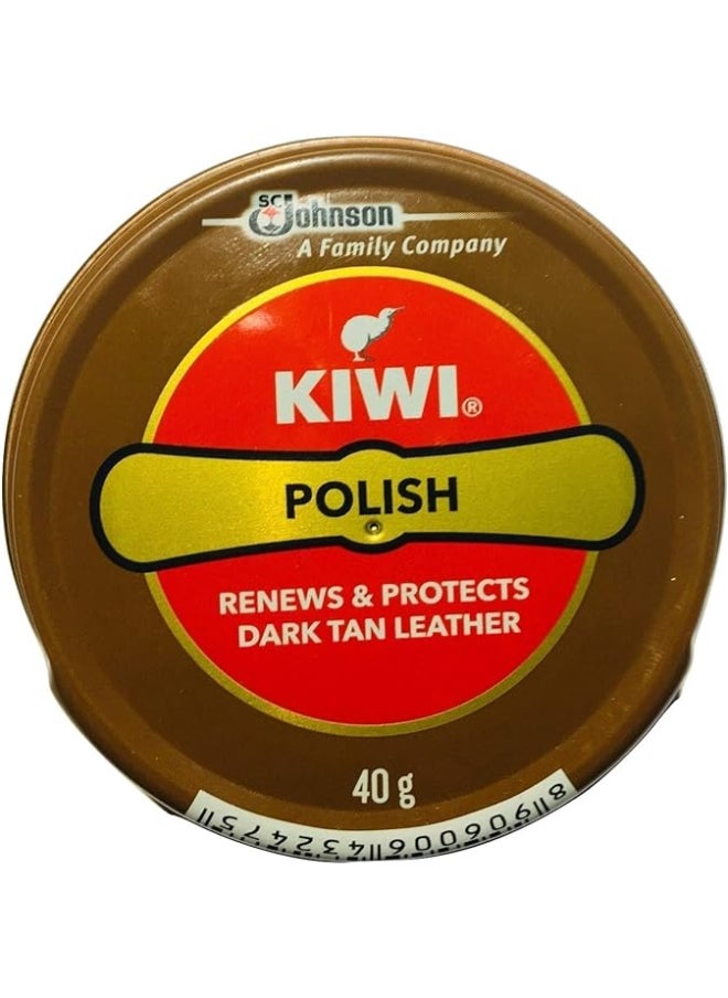 Kiwi - Kiwi Shoe Polish Paste Black and dark tan [Pack Of 2 (one each)], Black and Dark Tan, Free Size - Image 1