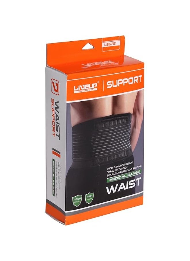 Live up Sports Up Sports Waist Support – Medical Range With Extra Spiral Support 