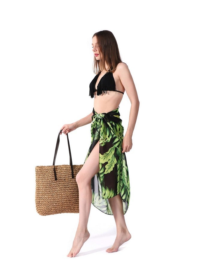 Ayliss Women Straw Woven Tote Large Beach Handmade Weaving Shoulder Bag Purse Straw Handbag (Square Khaki 2) - Image 5