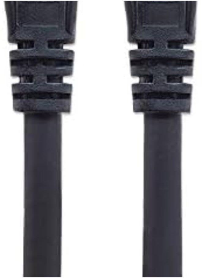 Intellinet - Network Patch Cable Cat7 Cable Cat6A Plugs 5M Black Copper S Ftp Lsoh Lszh Pvc Rj45 Gold Plated Contacts Snagless Booted Polybag - Image 1