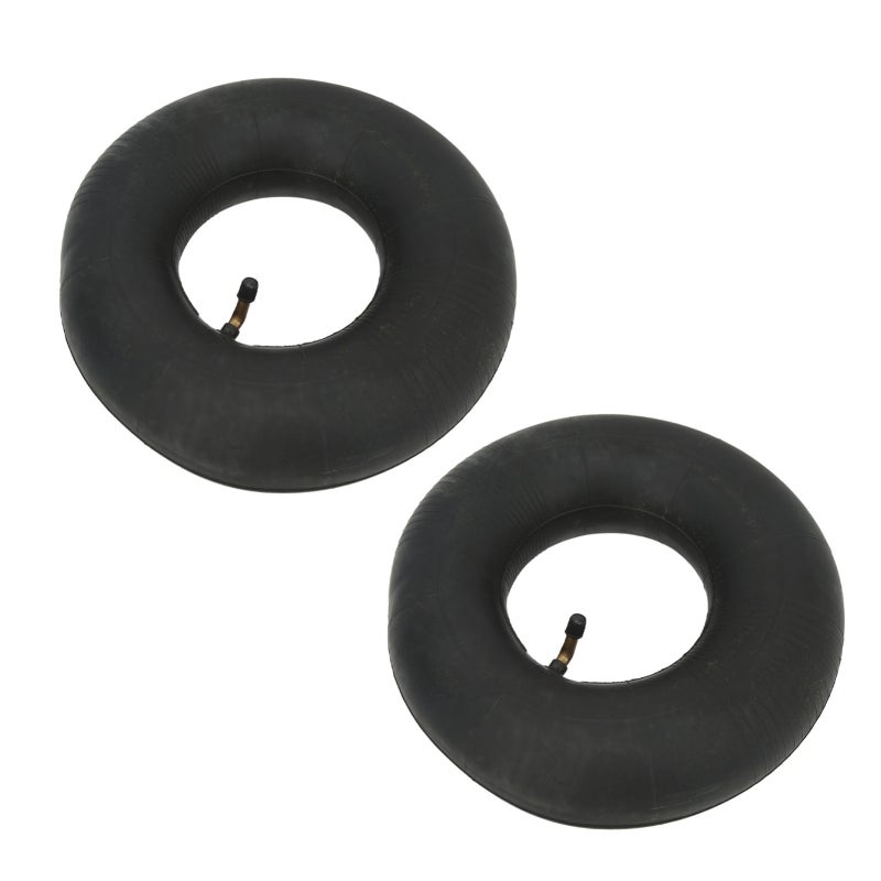 4.10/3.50-6 Inner Tube with TTR87 Metal Bend Valve - Shock Absorption and Explosion Proof Rubber Tire Inner Tubes for Wheelbarrows and Lawn Mowers - Image 3