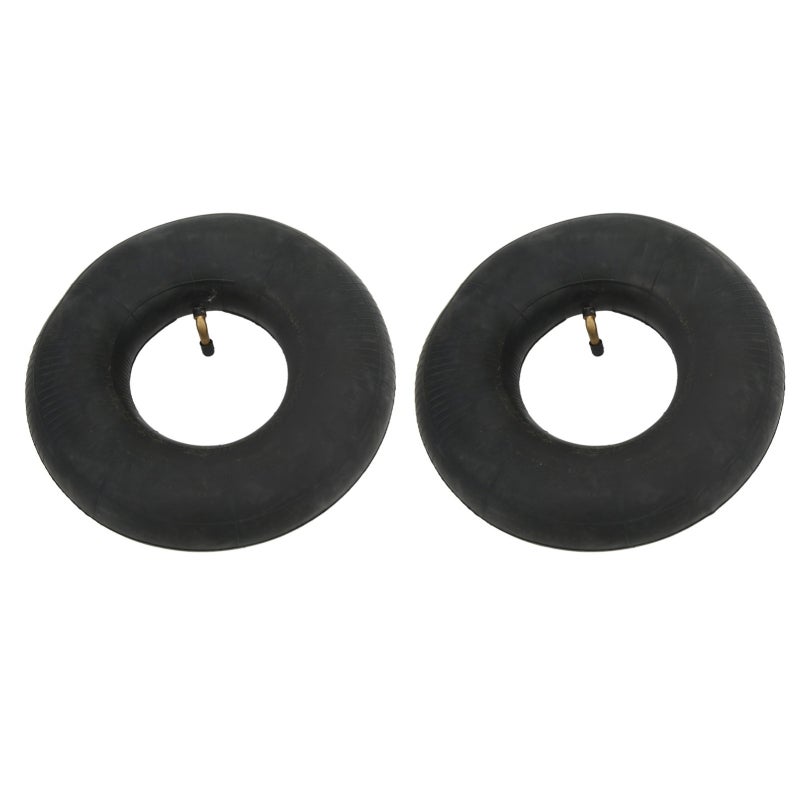 4.10/3.50-6 Inner Tube with TTR87 Metal Bend Valve - Shock Absorption and Explosion Proof Rubber Tire Inner Tubes for Wheelbarrows and Lawn Mowers - Image 4
