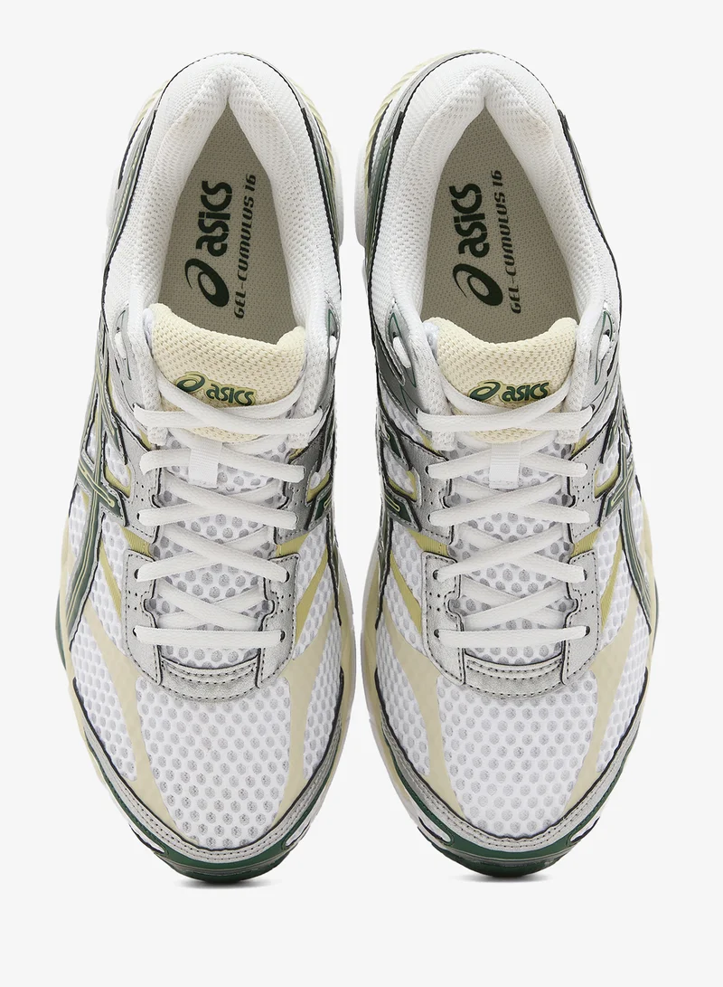 Asics WHITE/FOREST NIGHT GEL-CUMULUS 16  | Best Price UAE