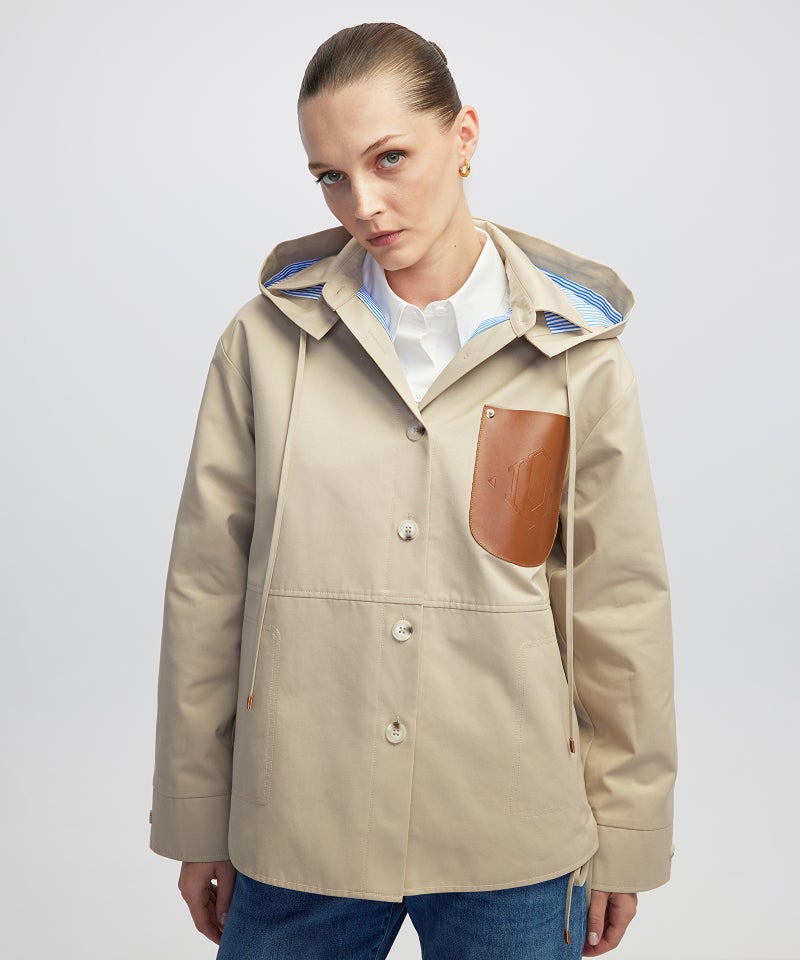 Ipekyol Relaxed Fit Contrast Pocket Coat - Image 2