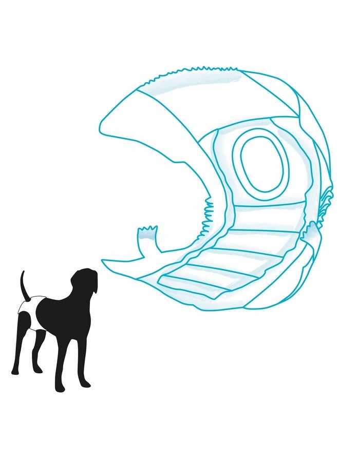تريكسي حفاضات للكلاب الإناث مقاس L 38-56 سم 12 قطعة - Image 4