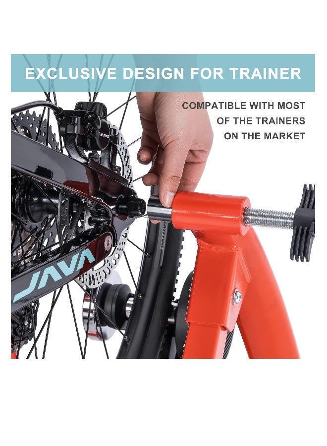 Generic Trainer Thru Axle 12mm Thru Axles for Bike Trainers M12 x 1.5/1.75 Thru Axle Adapter for Rear Wheel Attachment Trainer Compatible with Kinetic Saris CycleOps Elite TacX Indoor Trainers - Image 5