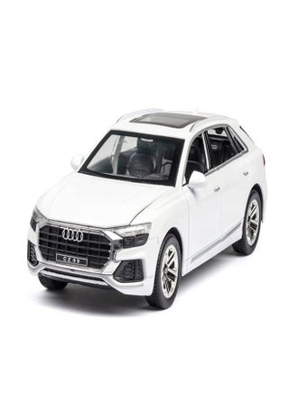 1:32 Audi Q8, Alloy Metal Pull Back Die-Cast Car Scale Model Pullback, with Sound Light Mini Auto Toy - Best Gifts Toys (White) - pzsku/Z690F736526D23E2D55D5Z/45/1741028255/e3d20fd9-b46e-42bc-985f-c1c3a098c09e