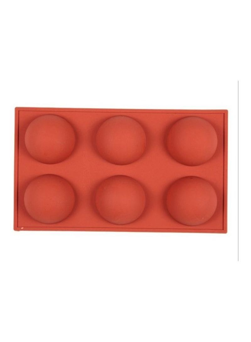 NIBEMINENT Silicone Chocolate Cupcake Cake Mold Brown 3.4x9x5.1cm - Image 2