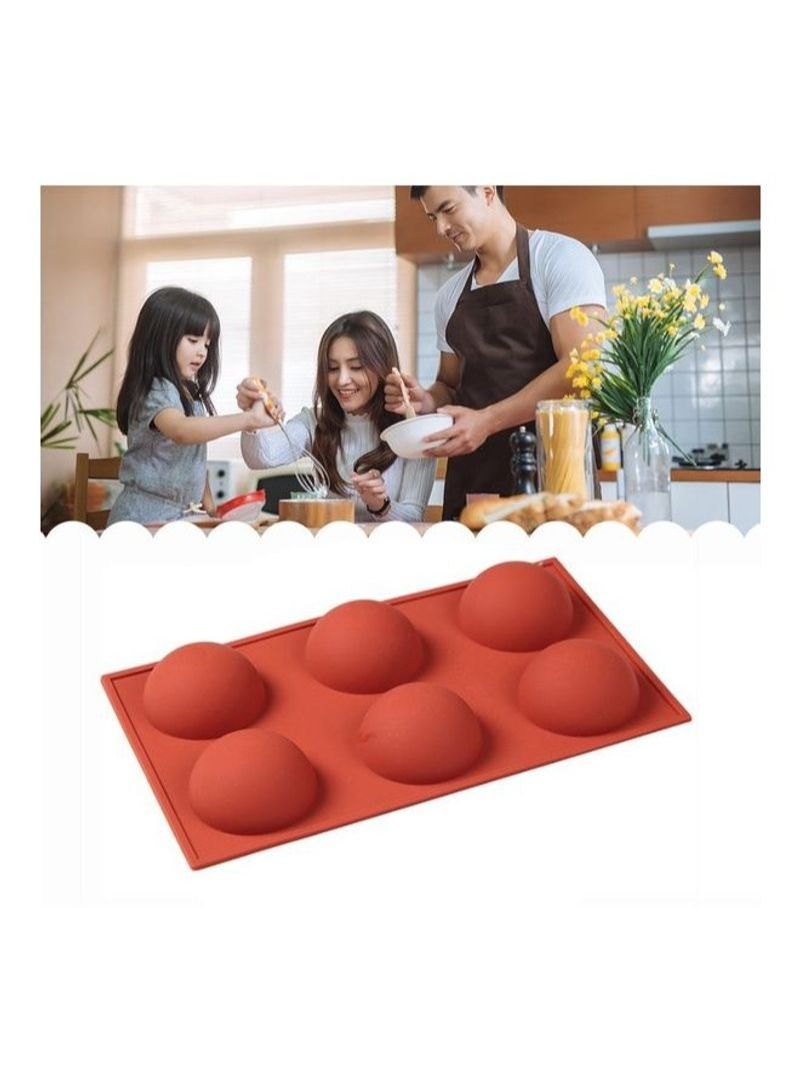 NIBEMINENT Silicone Chocolate Cupcake Cake Mold Brown 3.4x9x5.1cm - Image 4