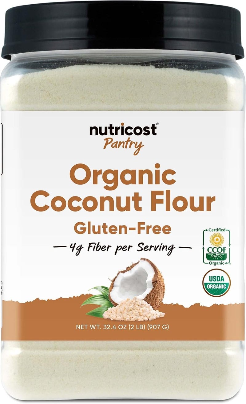 Nutricost Organic Coconut Flour - Gluten-Free - Image 1