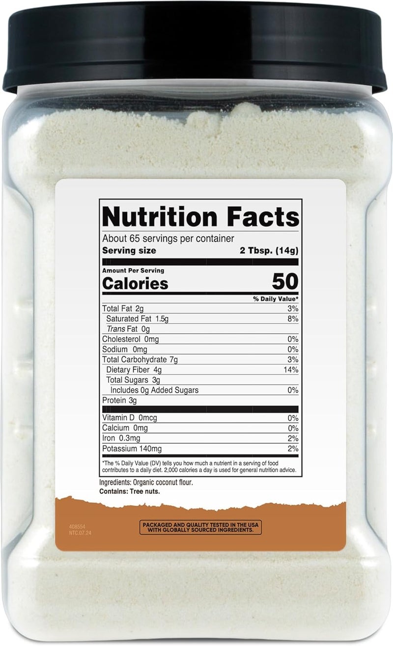 Nutricost Organic Coconut Flour - Gluten-Free - Image 5