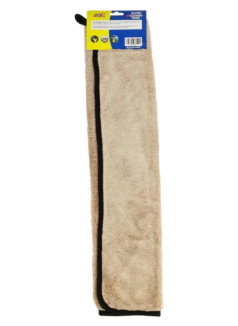 Agc Premium 5D Microfiber Cleaning Towel - 40x60cm 600GSM, Ultra Absorbent, Lint-Free, for Superior Cleaning  - Image 4