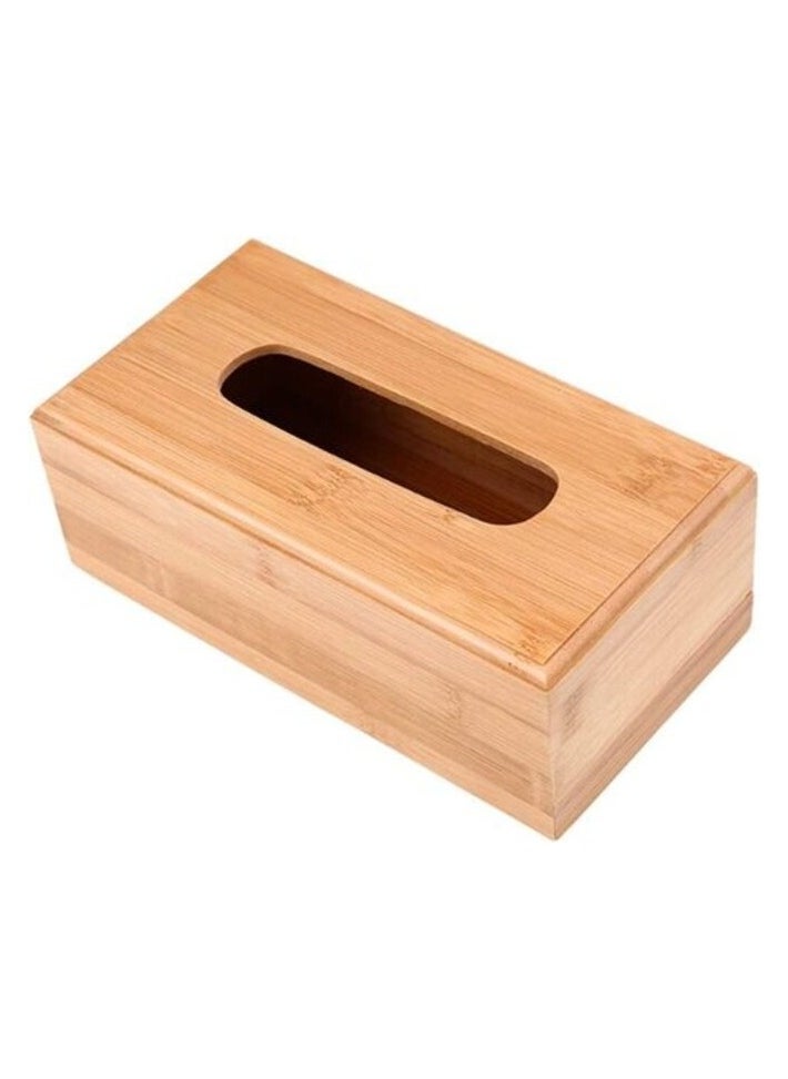 Wooden Tissue Holder, Rectangular Storage Box Dispenser - pzsku/Z690FB6C64F111841BD62Z/45/_/1715768214/fe43cec7-be18-43ad-9b1c-ded4f1c8b10b