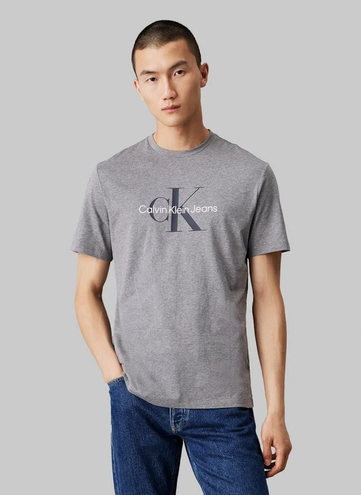 Calvin Klein Jeans Logo Short Sleeve Crew Neck T-Shirt
