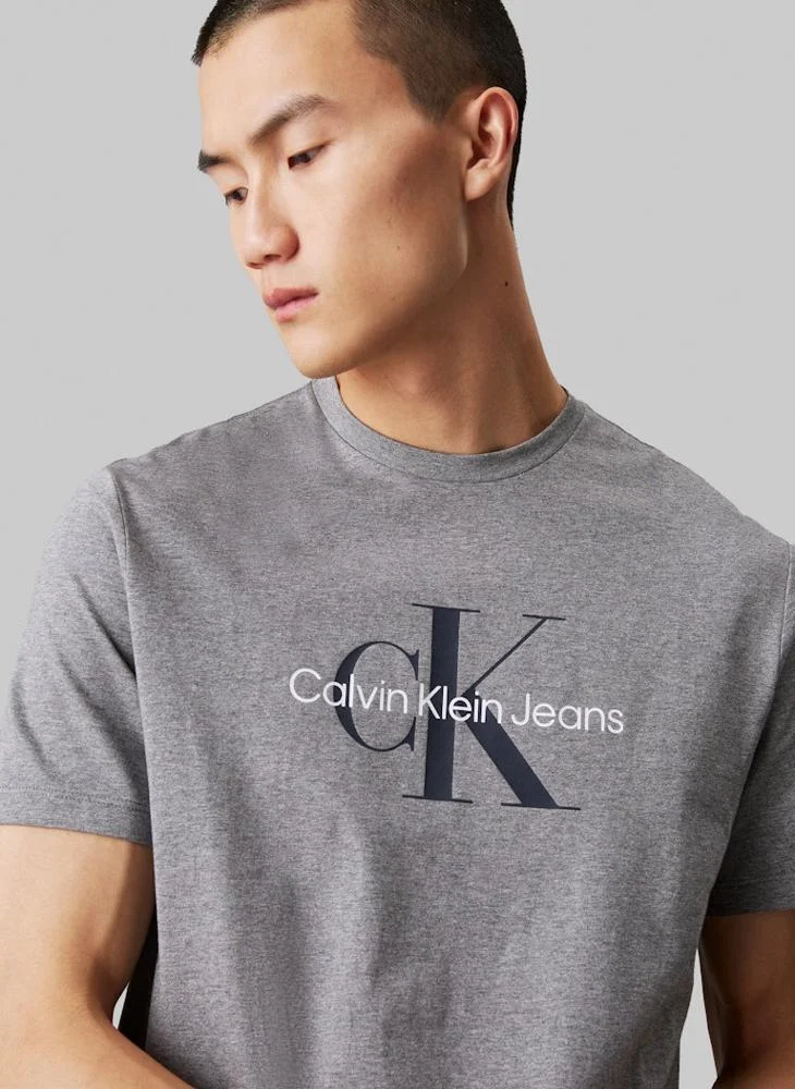 Calvin Klein Jeans Logo Short Sleeve Crew Neck T-Shirt