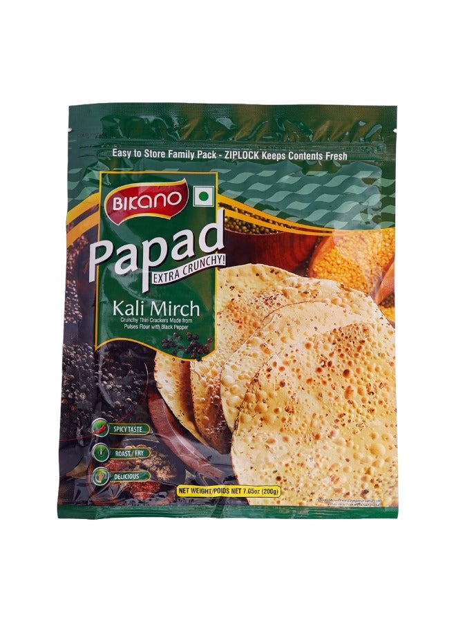 Bikano Papd Kali Mirch 200g - Image 1