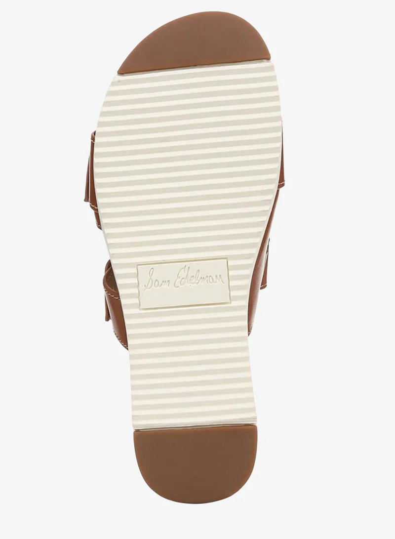 Sam Edelman BROWN Adrianna Slide Sandal for Women | Best Price UAE