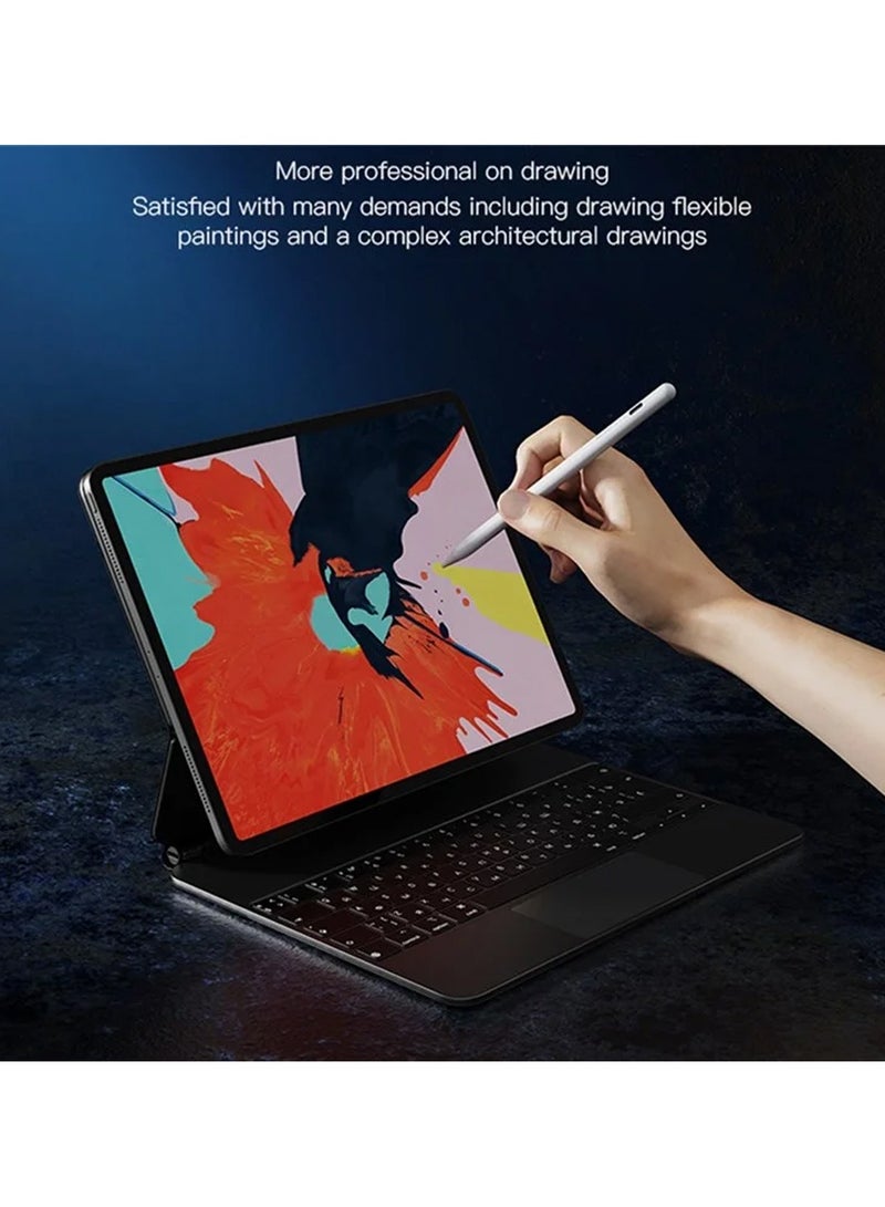 Yesido ST07 Active Capacitive Stylus Lightweight Touch Screen Pencil Compatible With iPad White - Image 3