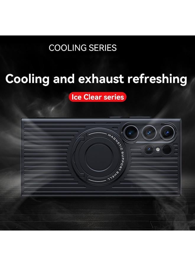 اس-توب جراب لهاتف Samsung Galaxy S24+ 5G مزود بحلقة مغناطيسية تبريد MagSafe جراب هاتف الكمبيوتر الشخصي - Image 2