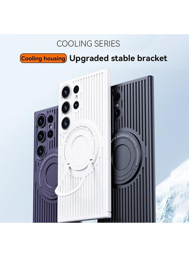 اس-توب جراب لهاتف Samsung Galaxy S24+ 5G مزود بحلقة مغناطيسية تبريد MagSafe جراب هاتف الكمبيوتر الشخصي - Image 3