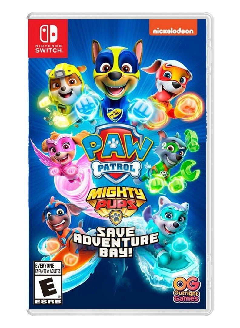 SWITCH 0 PAW Patrol: Mighty Pups Save Adventure Bay Nintendo Switch - Kids Action Adventure Game - Image 1