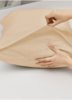 Master Home Textile Cotton Fitted Sheet Set, 100% Cotton, 200 TC, 3 Pieces King Size with 35 cm Deep Pocket  - Image 4