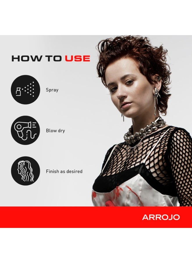 ARROJO Set & Style Hair Spray â€“ Blow Dry Spray To Create Body, Shine, Hold â€“ Hair Shine Spray For Blow-Drying -Hair Setting â€“ Anti Frizz Hair Products To Fight Humidity (6 Oz) - Image 5
