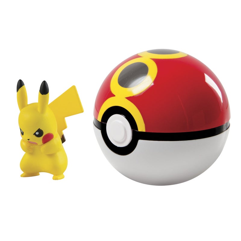 TOMY Pokémon Clip 'n' Carry Poké Ball, Pikachu and Repeat Ball - Image 4