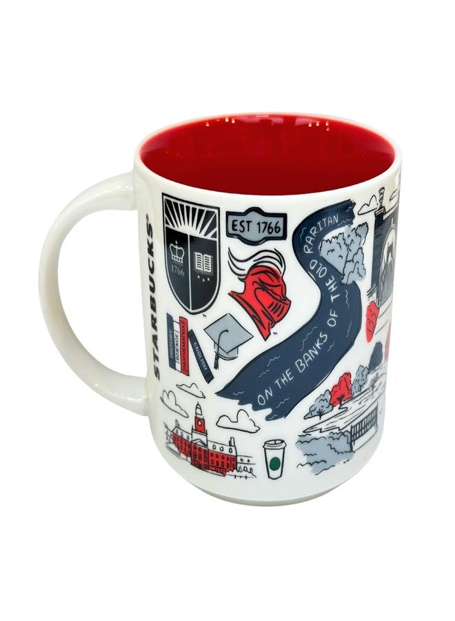 Starbucks Been There Series Mug Cup Rutgers College Football Campus Collection 2022, 14 fl oz - Image 2