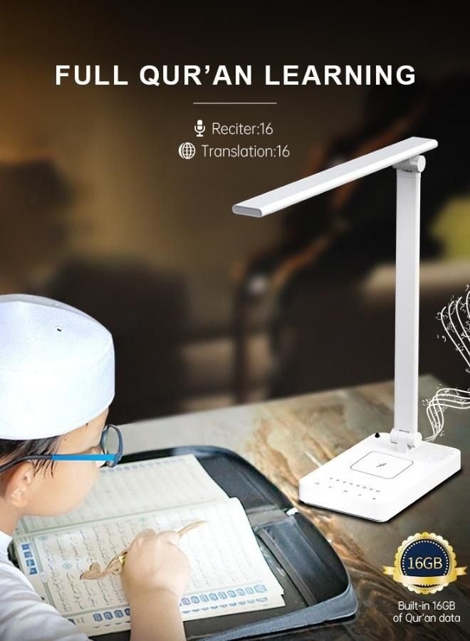 Crony SQ-905 guran speaker Table lamp, soft light With wireless phone charging - Image 4