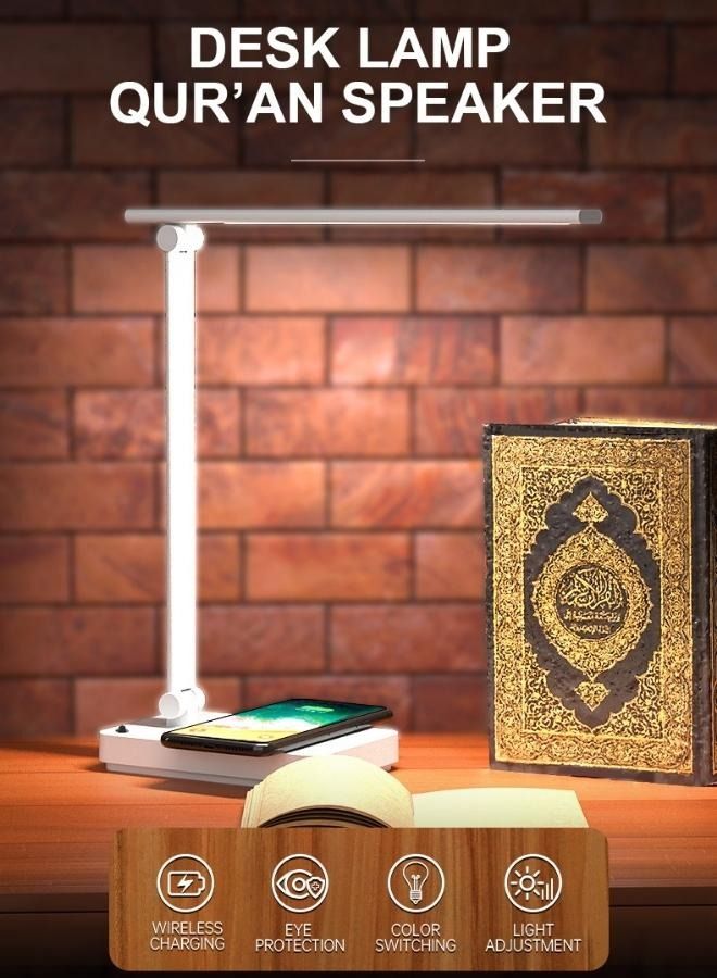 Crony SQ-905 guran speaker Table lamp, soft light With wireless phone charging - Image 5