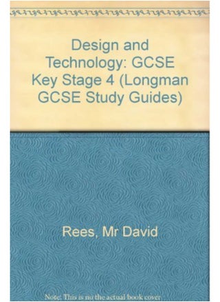 Longman GCSE Study Guide: Design and Technology New Edition - pzsku/Z69109CA897CF20C1D097Z/45/_/1727772940/8628fdef-c71c-4933-9ff8-069aac77d2e7