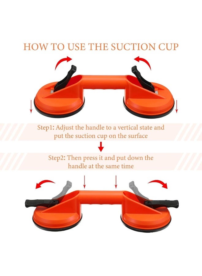 Poaker Dual Suction Cup Lifters - 2pcs - Image 3