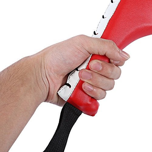 JERN Taekwondo Durable Kick Pad Target for Karate Kickboxing Training (Red) - Image 4