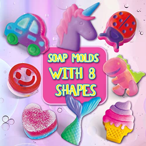 FUN KIDZ Kid Soap Kit, FunKidz Soap Making Kit for Kids for All Ages DIY Crafts Kits STEM Science Activity Gift for Girls and Boys - Image 2