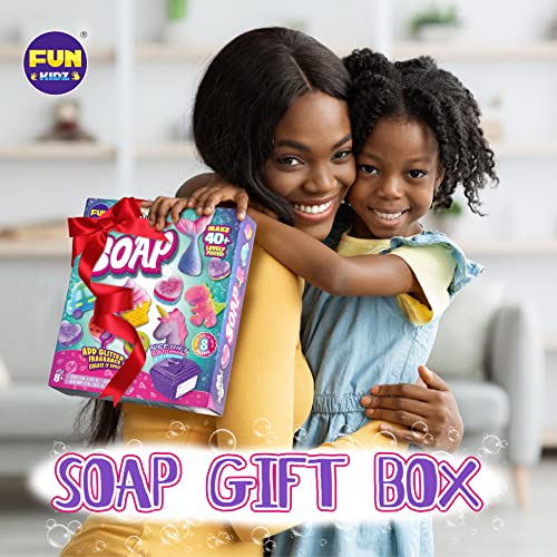 FUN KIDZ Kid Soap Kit, FunKidz Soap Making Kit for Kids for All Ages DIY Crafts Kits STEM Science Activity Gift for Girls and Boys - Image 5