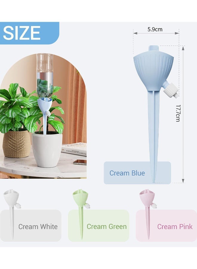 4 PCS Self Plant Watering Spikes, Automatic Plant Feeders Drip Water Devices For Outdoor Indoor Irrigation Watering Dripper Spikes System With Adjustable Slow Release Control Valve - Image 2