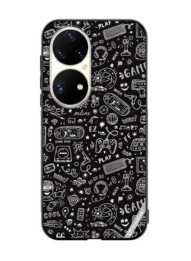 VR CREATIVE Protective Case Cover For Huawei P50 Pro Layer Design Multicolour - Image 1