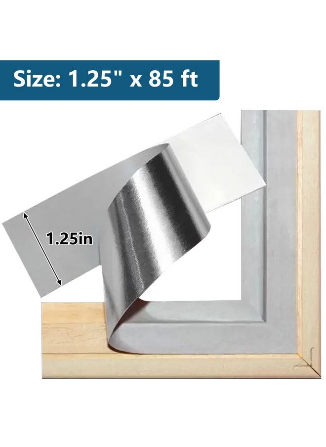 Lineco Archival Selfadhesive Frame Sealing Tape Acidfree Nonyellowing Tape For Sealing Frame Backing Diy Gray 1.25 Inch X 85 Feet Pack Of 1  - Image 2