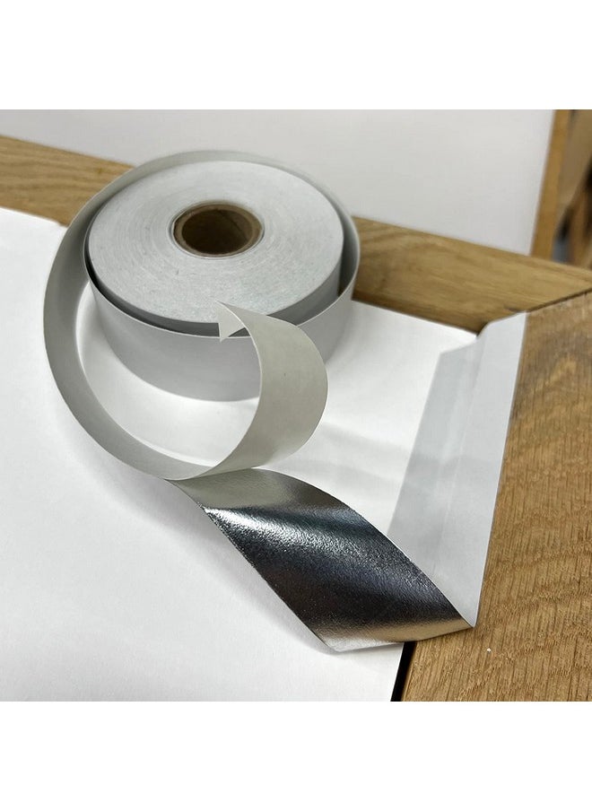 Lineco Archival Selfadhesive Frame Sealing Tape Acidfree Nonyellowing Tape For Sealing Frame Backing Diy Gray 1.25 Inch X 85 Feet Pack Of 1  - Image 4