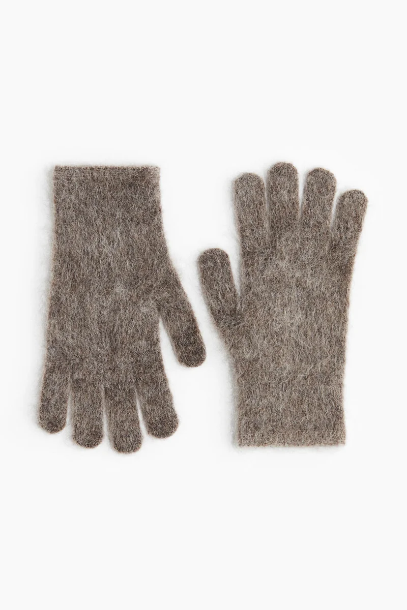 H&M Mohair-blend gloves