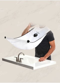 The Neat Guy shaving apron for men, waterproof with clippings catcher