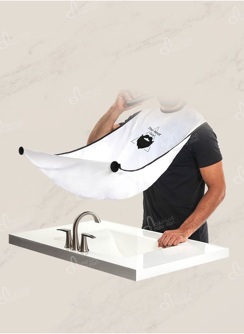 The Neat guy - The Neat Guy shaving apron for men, waterproof with clippings catcher - Image 1