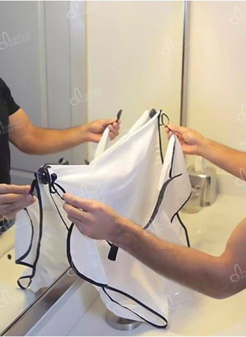 The Neat guy - The Neat Guy shaving apron for men, waterproof with clippings catcher - Image 1