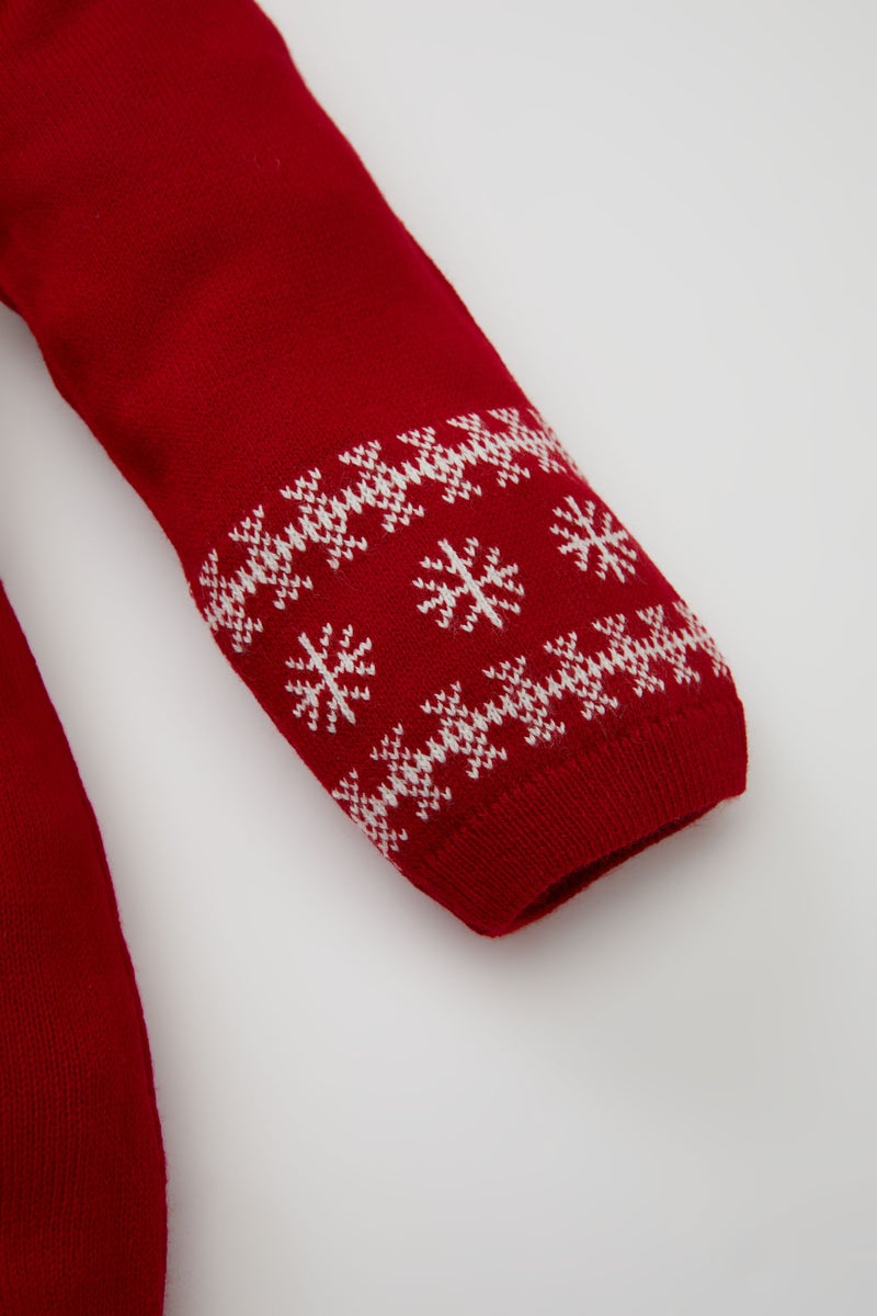 DeFacto Baby Boy Newborn Christmas Themed Jumpsuit  - Image 2