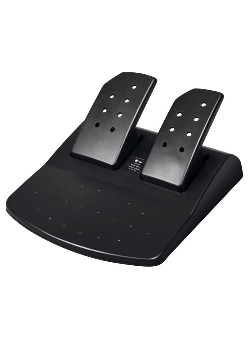 أيه أس أيه - عجلة قيادة سباق 180 درجة مع دواسات ومبدل الحركة لأجهزة PC/PS4/PS3/Xbox One/Xbox 360/Switch - Image 1