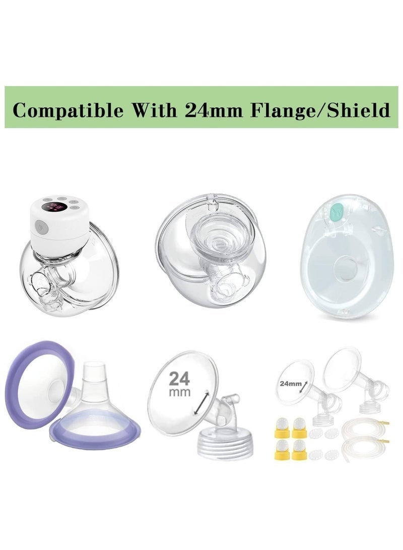 Hugifts 3PCS Breast Milk Pump Inserts Breast Converter Practical Breast Pump Replacement 17mm 19mm 21mm - Image 3