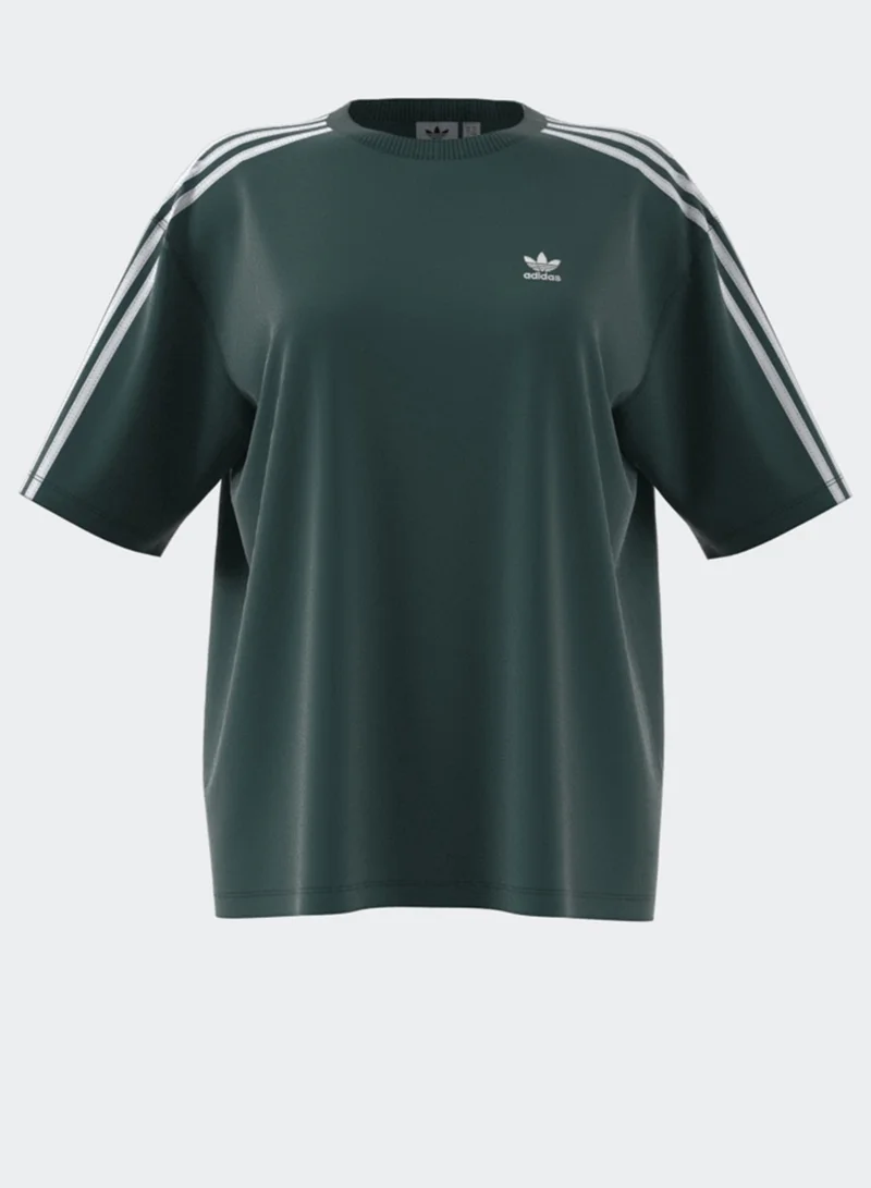 adidas Originals 3 Stripe T-Shirt Oversized