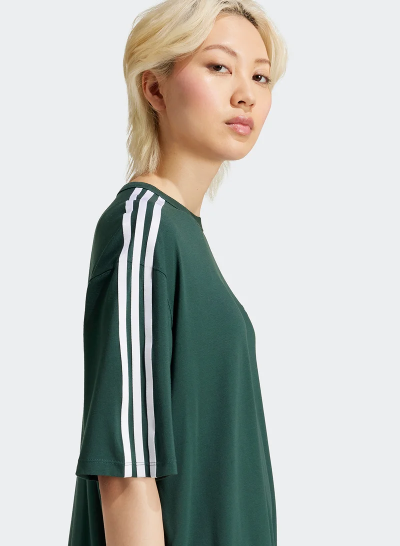 adidas Originals 3 Stripe T-Shirt Oversized