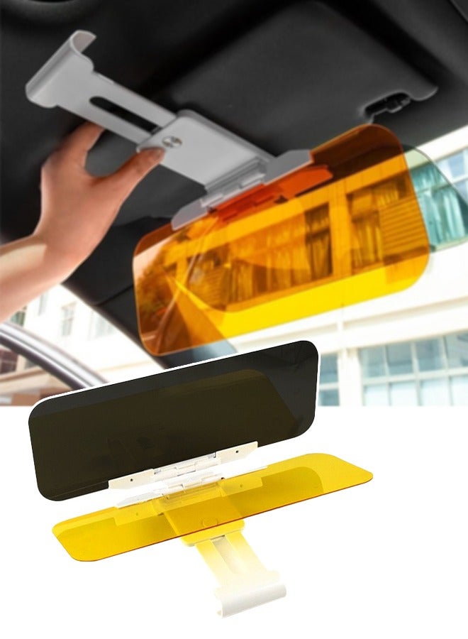 واقي شمس للسيارة مضاد للتوهج، واقي شمس عالمي، سهل التركيب، مثالي للقيادة ليلاً ونهاراً - Image 1